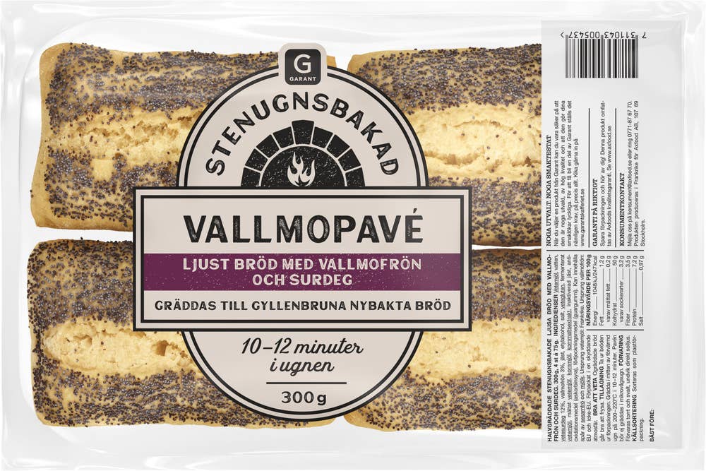 Pavé Ljus Vallmo 4-p