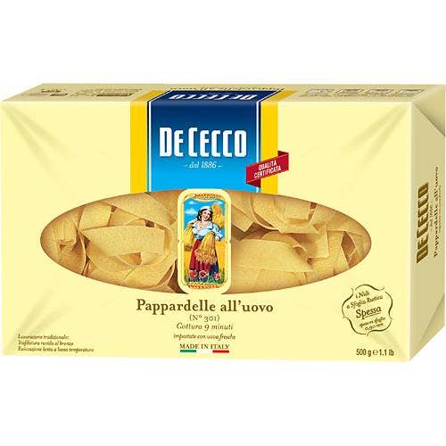 De Cecco Pappardelle Uovo De Cecco