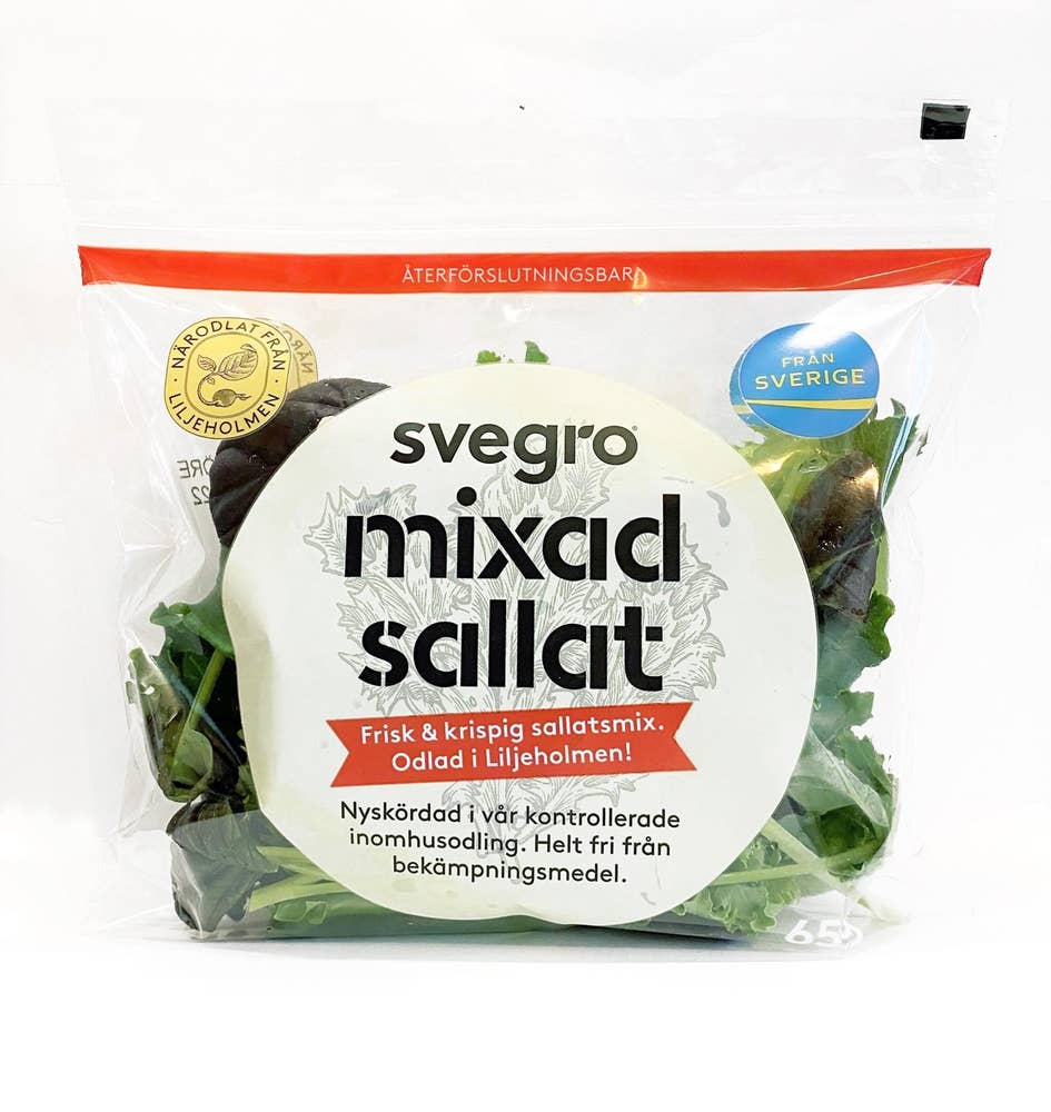 Svegro Mixsallad Stadsodlad Klass1 65g Sverige