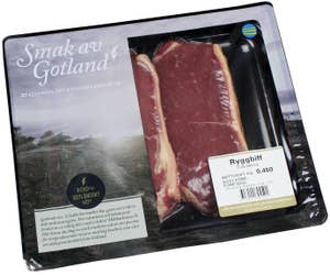 Smak av Gotland Ryggbiff med Kappa Skivad