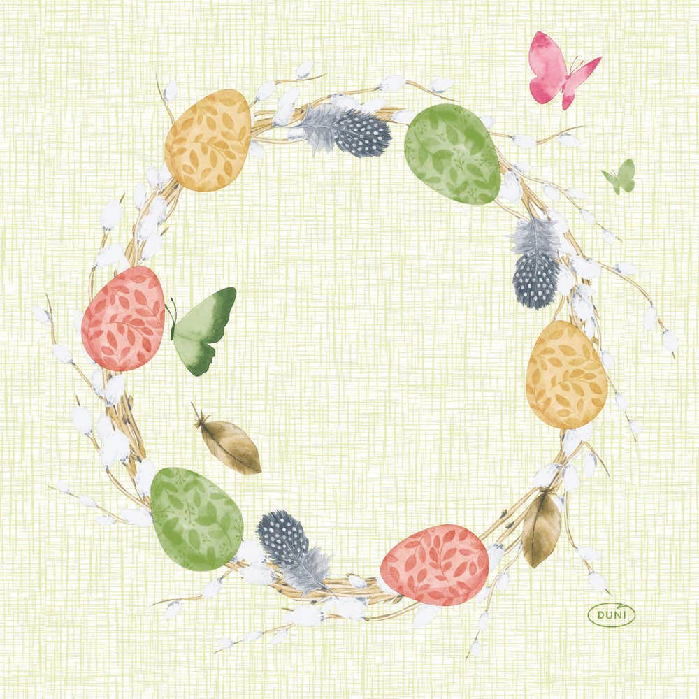Duni Servett Joyful Spring 3-lags 33x33cm