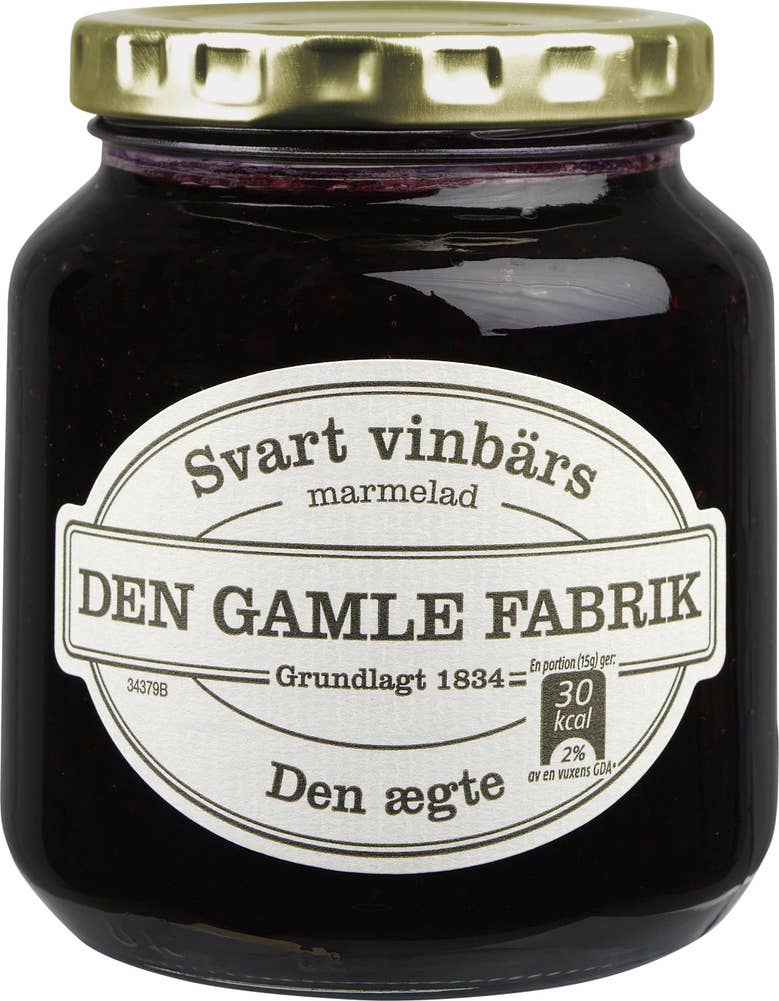 Den Gamle Fabrik Svartvinbärsmarmelad