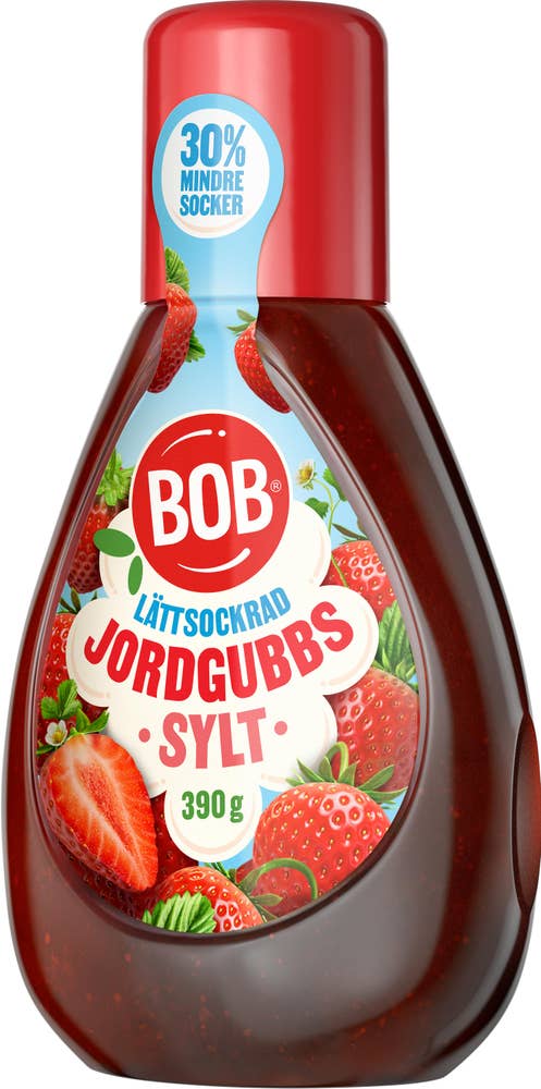 Bob Jordgubbssylt Squeezy