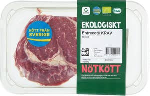 Garant Entrecote Skivad EKO/KRAV