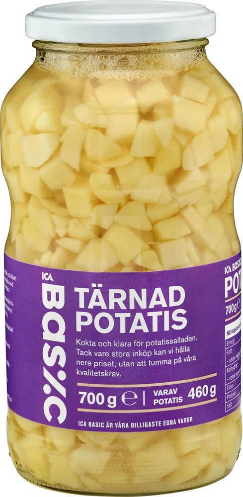 Ej sorterad Potatis Tärnad Ica Basic