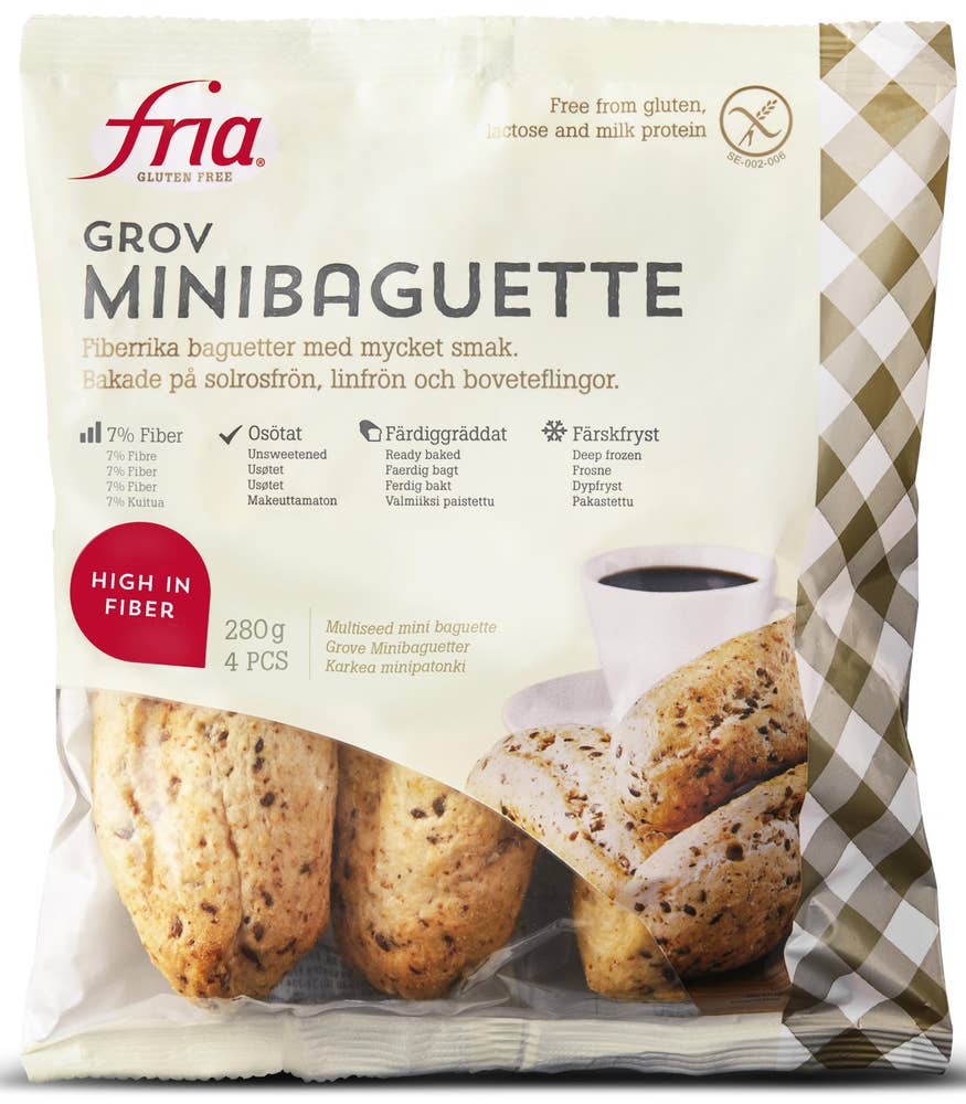 Ej sorterad Baguette Grov Mini Fria