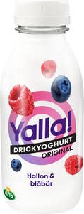 Yalla® Drickyoghurt Hallon & Blåbär 0,5%