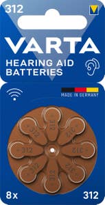 Varta Batteri Hörapparat 312