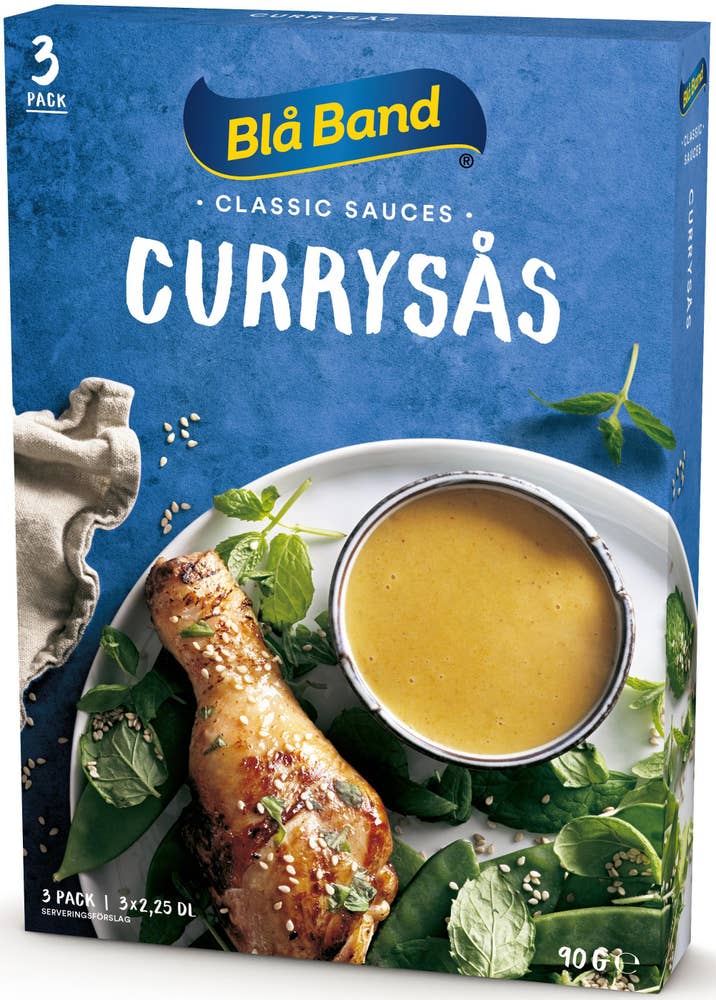 Currysås 3-p