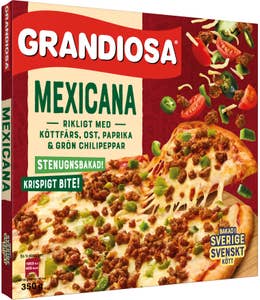Grandiosa Pizza X-Tra Allt Mexican Fryst