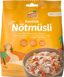 Exotic Snacks Nötmüsli Exotisk