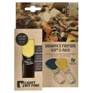 Light My Fire Grillgaffel Gul/Blå 2-p Light My Fire