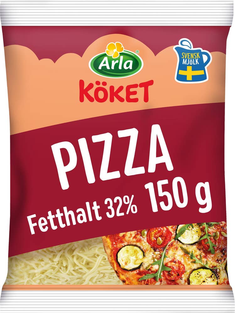 Arla Köket® Riven Ost Pizza 32% Arla