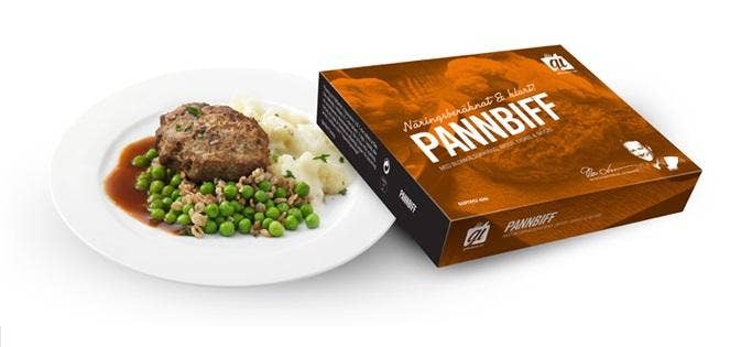 GI-boxen Pannbiff Fryst