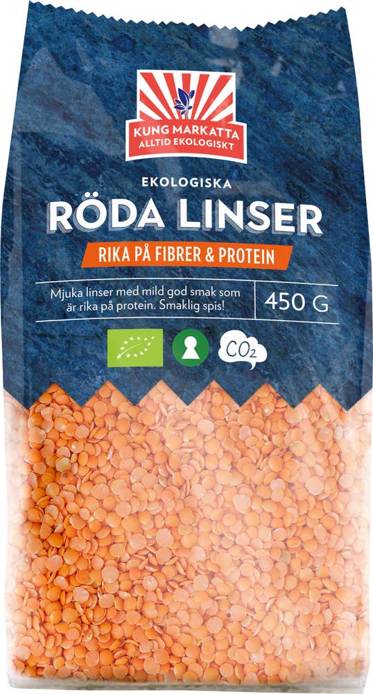 Kung Markatta Röda Linser EKO