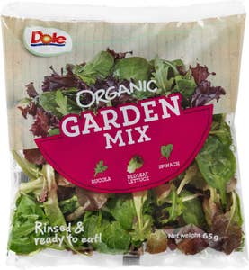 Dole Sallad Färdigsköljd EKO Garden Mix Klass1 Europeiska unionen