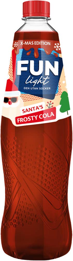 Fun Light Saft Santa's Frosty Cola