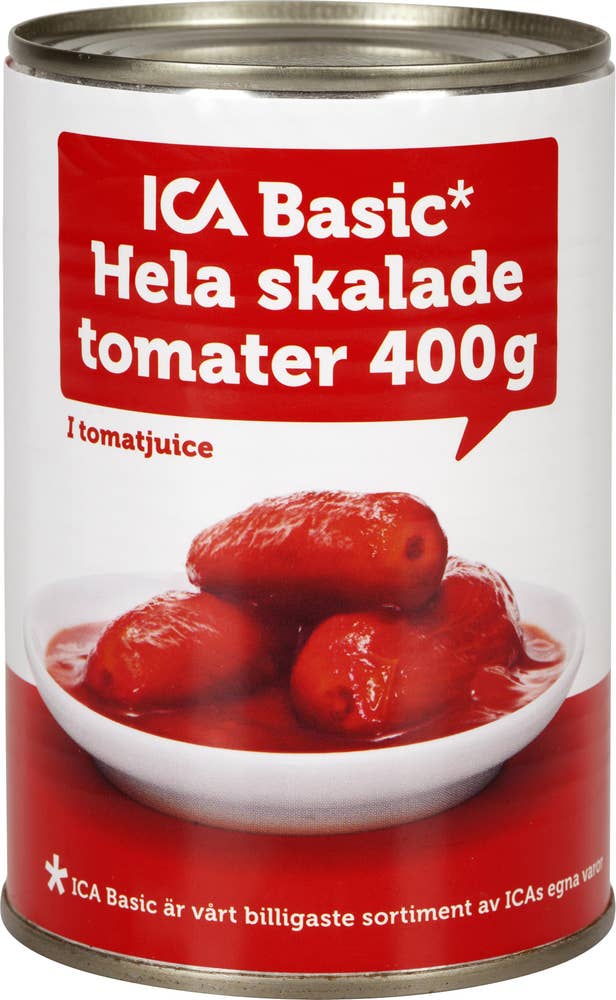 Ej sorterad Hela Tomater Ica Basic