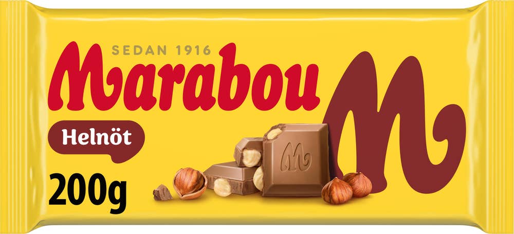 Marabou Chokladkaka Helnöt