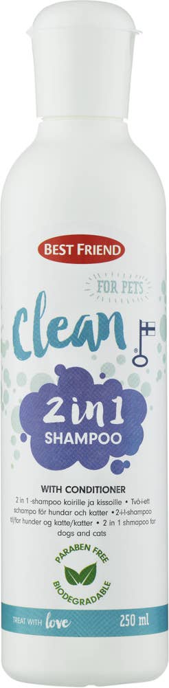 Best Friend Hundschampo 2-i-1