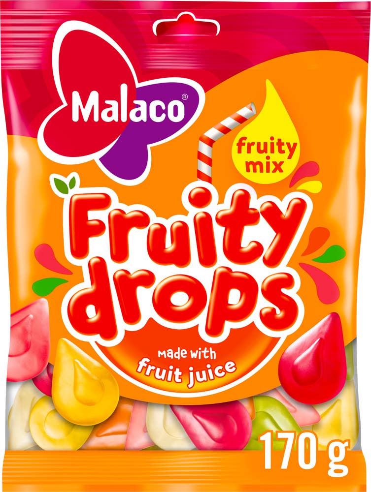 Malaco Fruity Drops Mix