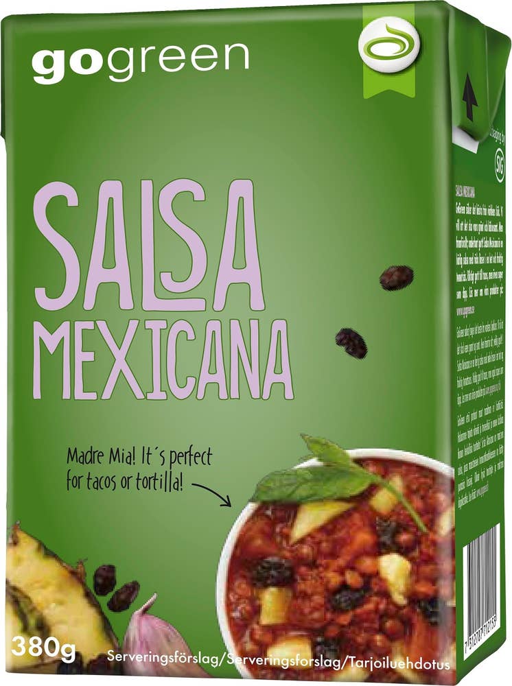 GoGreen Salsa Mexicana 380g Gogreen