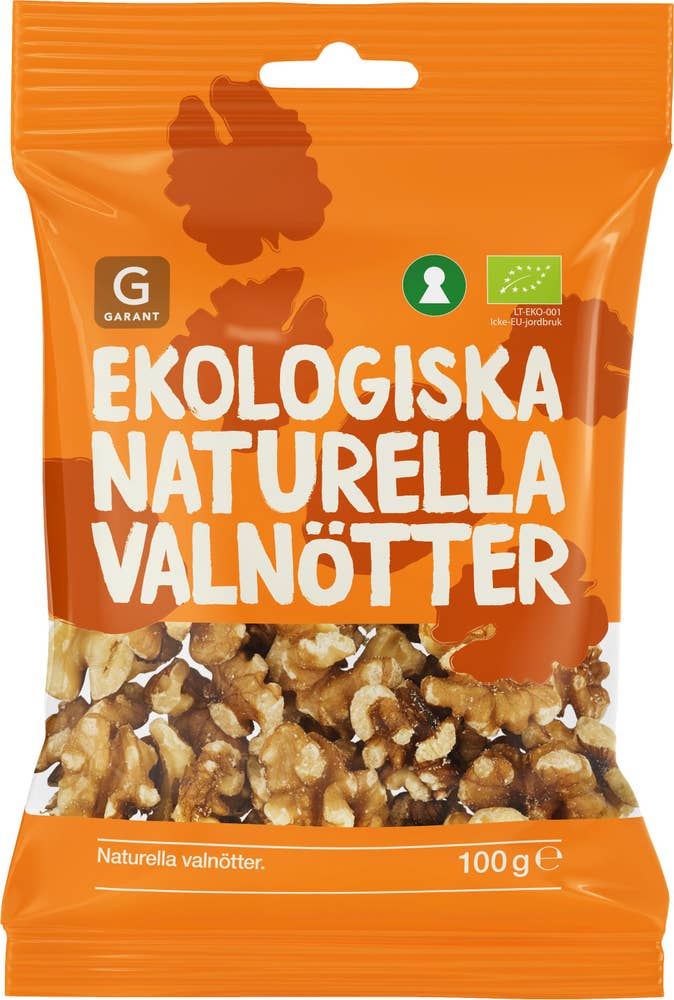 Garant Eko Valnötter Naturella EKO/KRAV