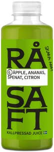Råsaft Kallpressad Juice Äpple, Ananas, Spenat & Citron