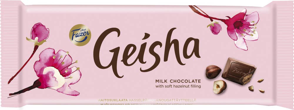 Fazer Konfektyr Geisha chokladkaka Fazer