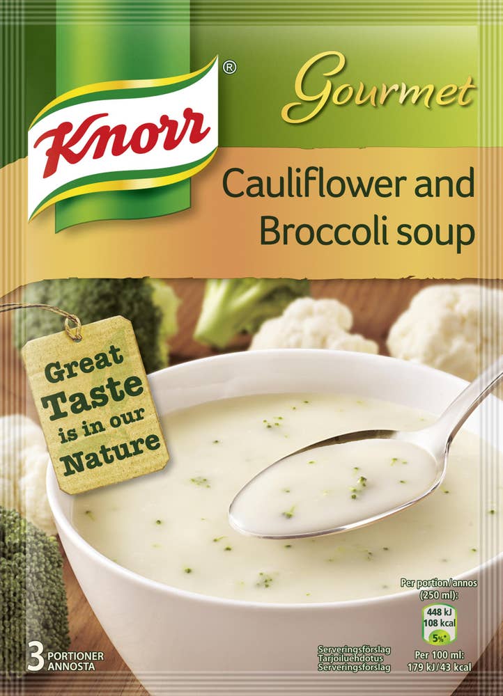Knorr Blomkål & Broccolisoppa 3-port