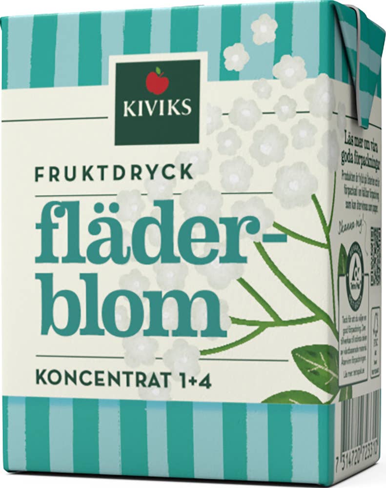 Kiviks Fruktdryck Fläderblom Koncentrat