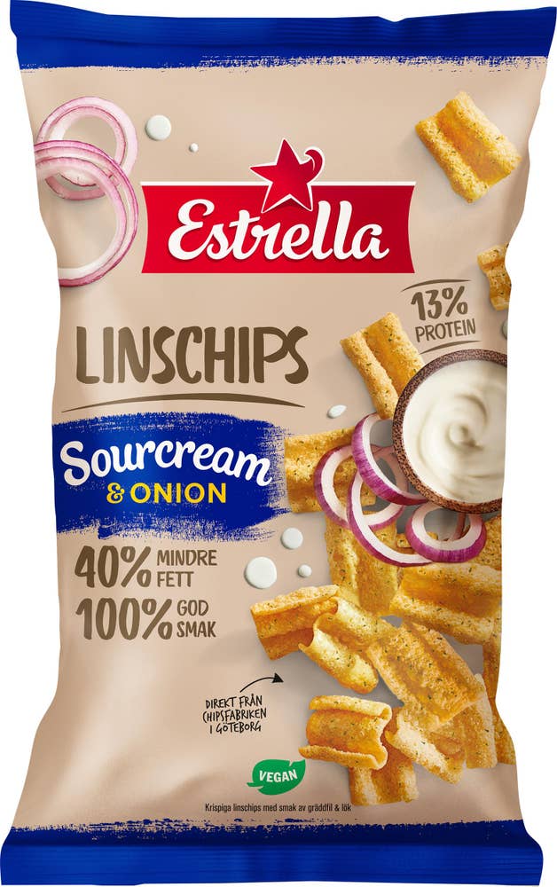 Estrella Linschips Sourcream & Onion