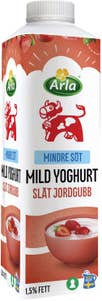Arla Ko® Mild Yoghurt Jordgubb Lättsockrad 1,5%