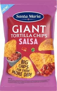 Santa Maria Giant Tortilla Chips Salsa