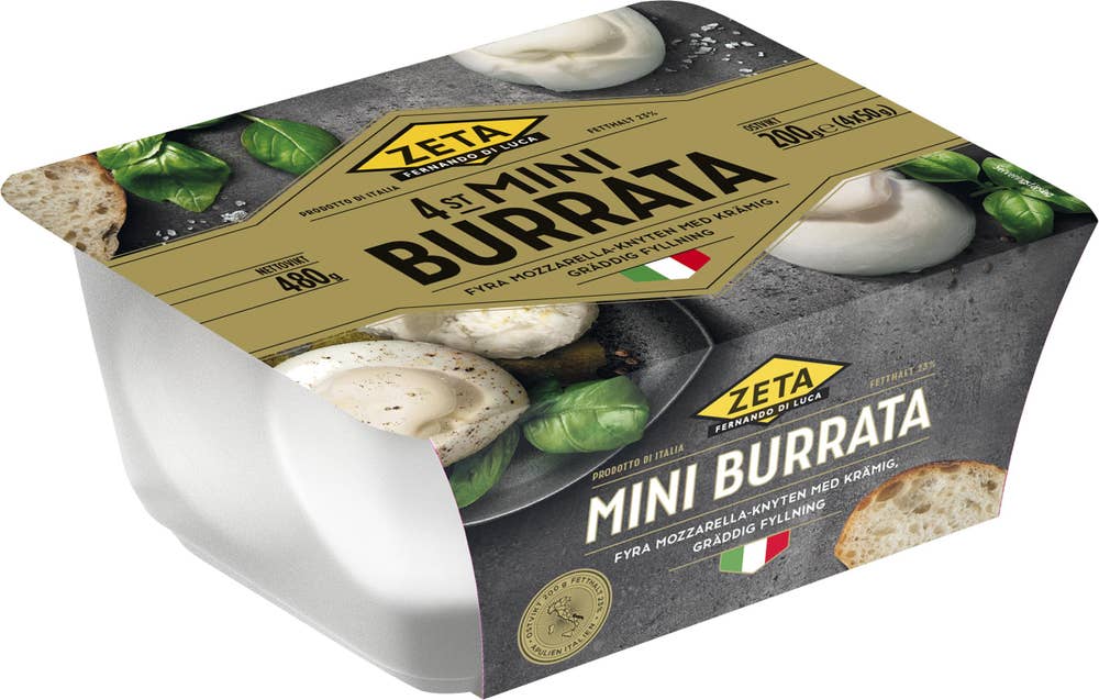 Zeta Mini Burrata 4x50g