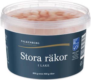 Falkenberg Seafood Stora Räkor i Lake MSC 400/800g
