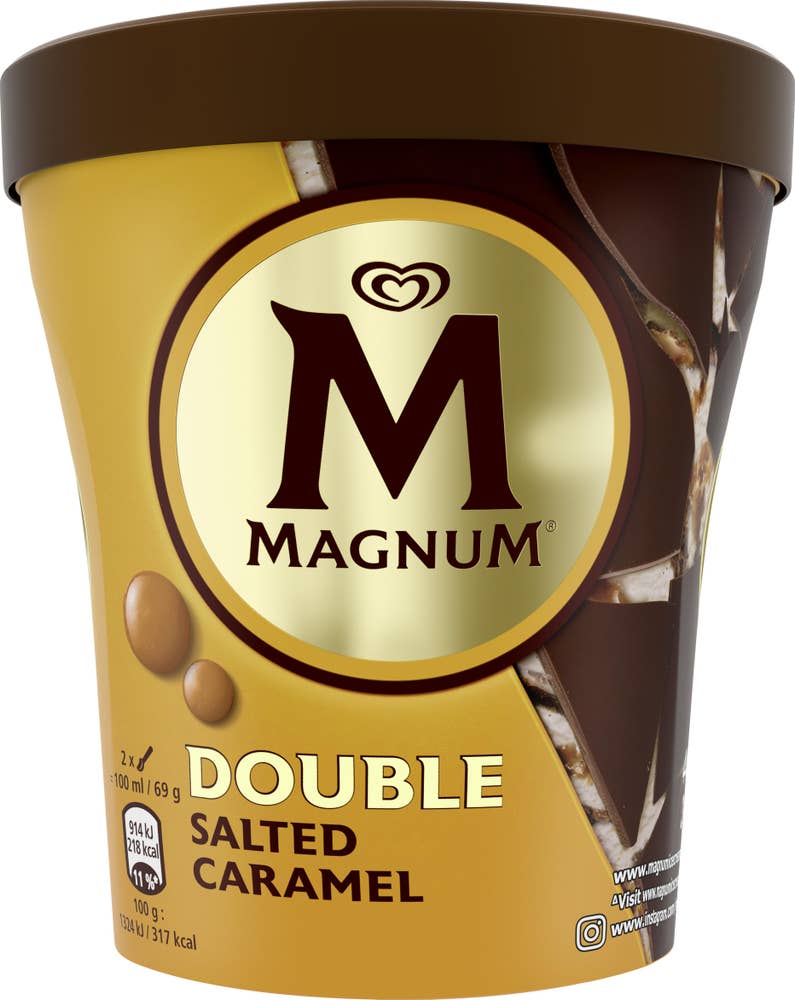 Magnum Glass Double Salted Caramel