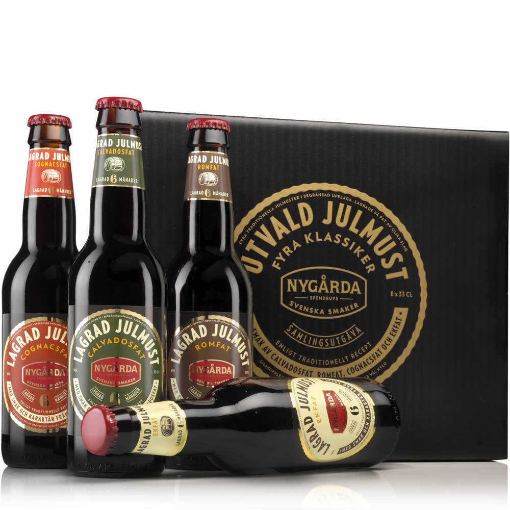 Nygårda Mixbox Lagrad Must 8x33cl Nygårda