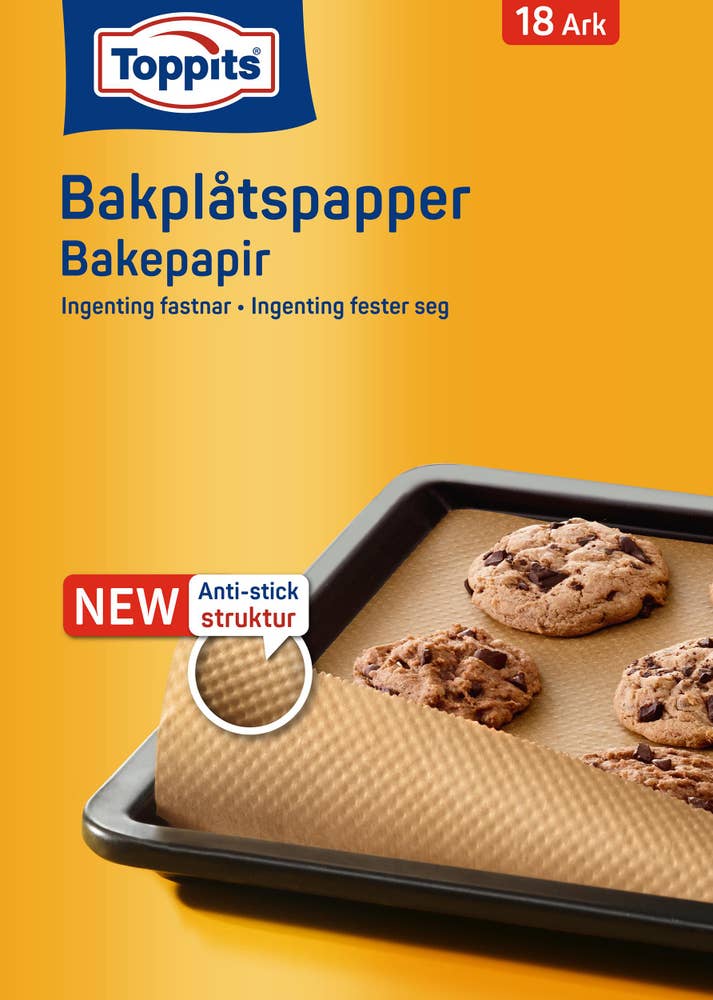Toppits Bakplåtspapper