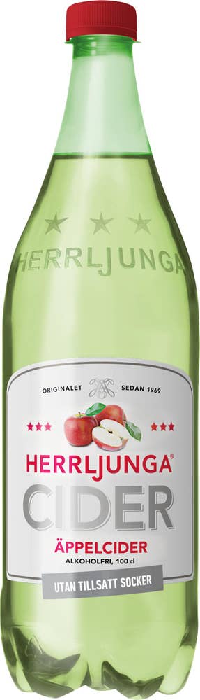 Herrljunga Cider Äpplecider Utan Tillsatt Socker Alkoholfri