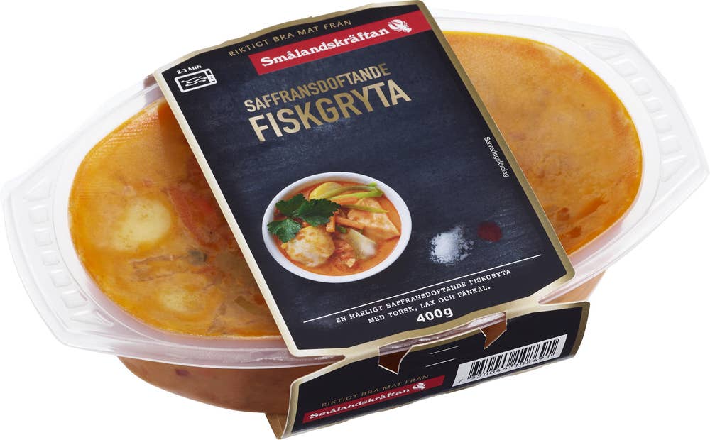 Smålandskräftan Saffransdoftande Fiskgryta