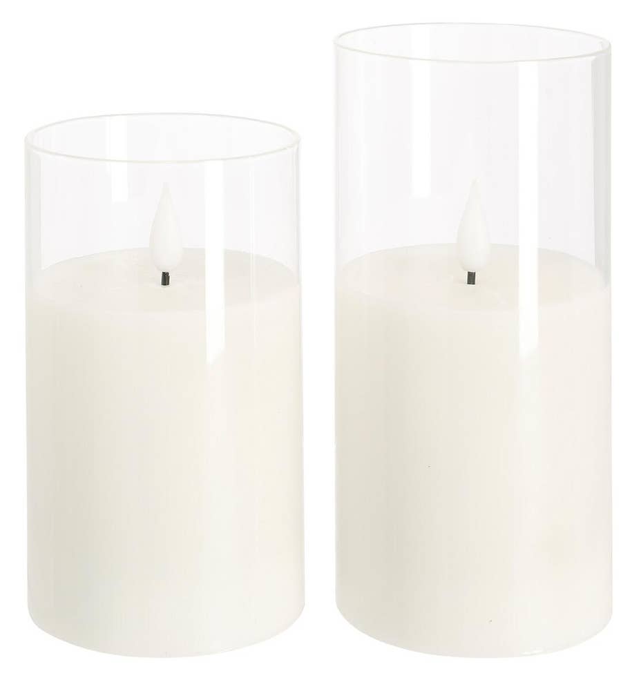 Northlight Ljus LED Glas 2-p Clas Ohlson