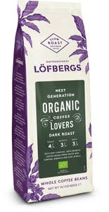 Löfbergs Hela Kaffebönor Mörkrost EKO