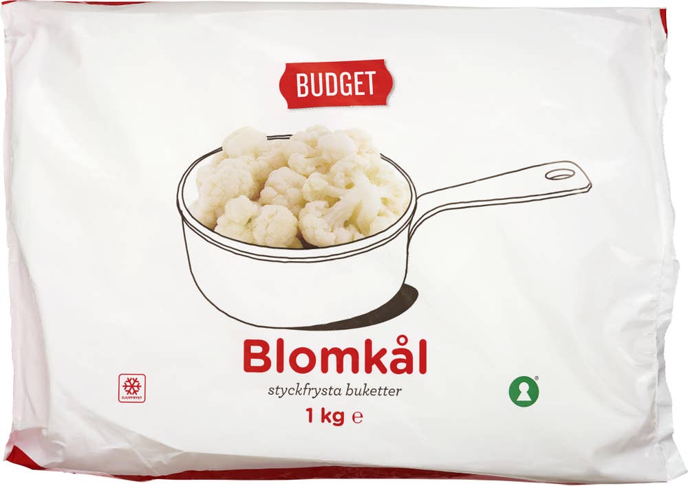 Budget Blomkål Fryst Budget