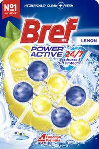 Bref Power Active Lemon Toalettblock