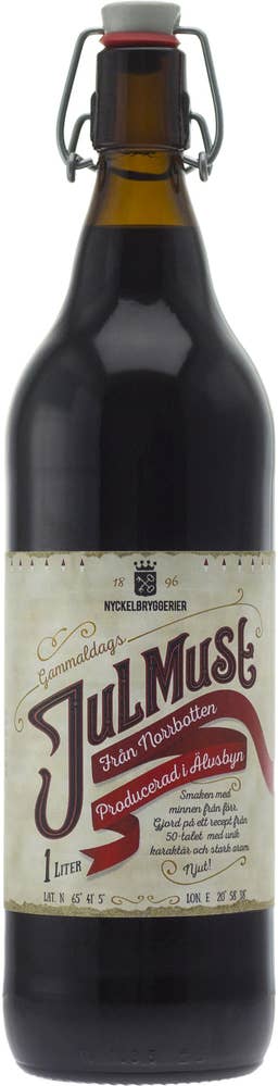 Nyckelbryggerier Julmust från Norrland