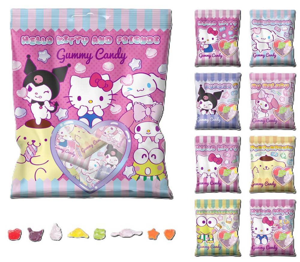 Ragolds Hello Kitty & Friends Gummigodis Osorterad Design