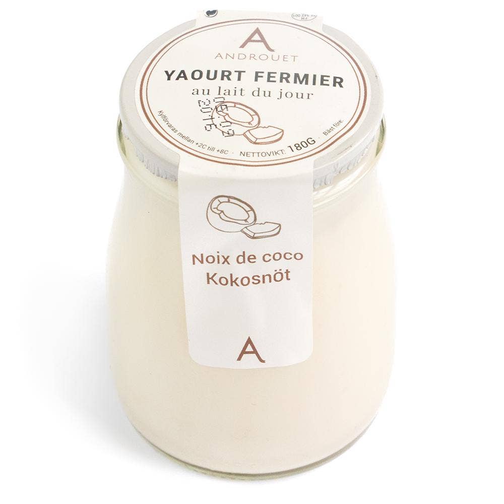 Androuet Yoghurt Kokosnöt 3,4%