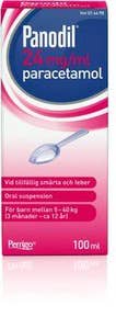 Panodil Oral Suspension Paracetamol 24 mg/ml