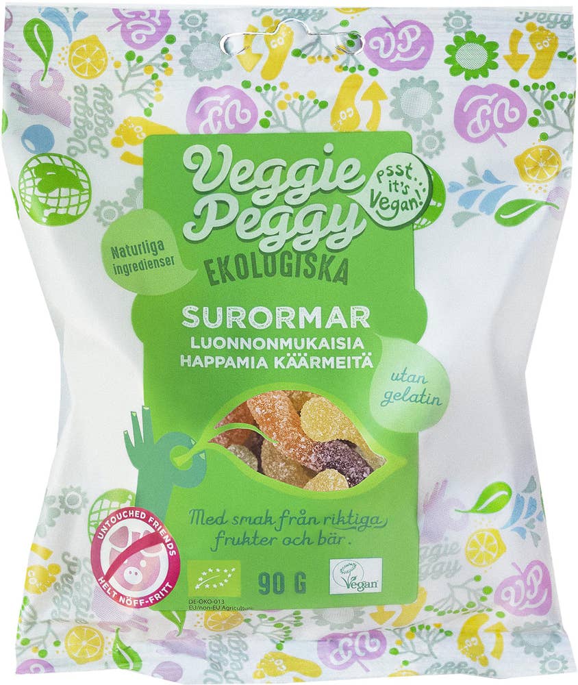 Veggie Peggy Godis Surormar EKO 90g Veggie Peggy